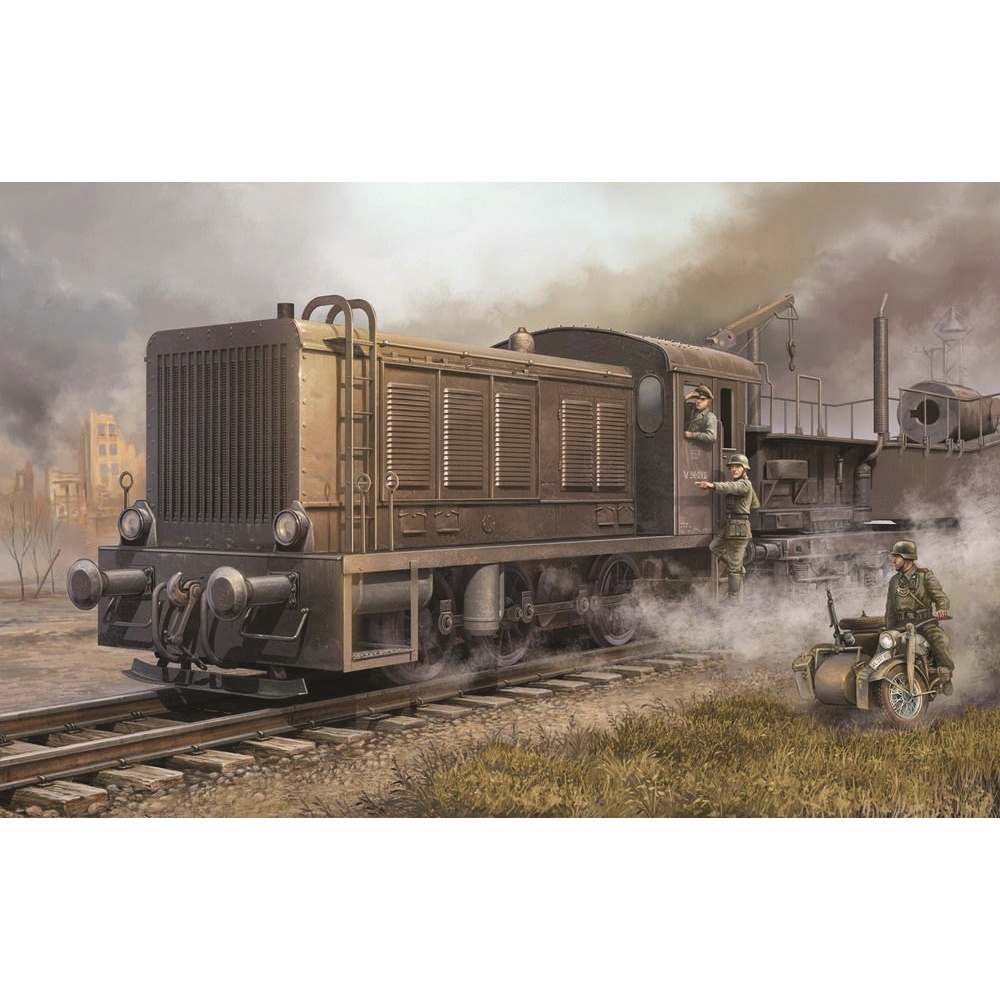 Trumpeter 00216 1/35 German WR 360 C12 locomotive