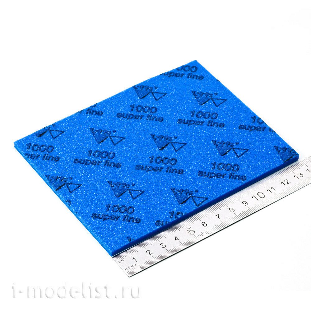 T2275.1000.6 MiniWarPaint Abrasive Sponge Flat pad Superfine