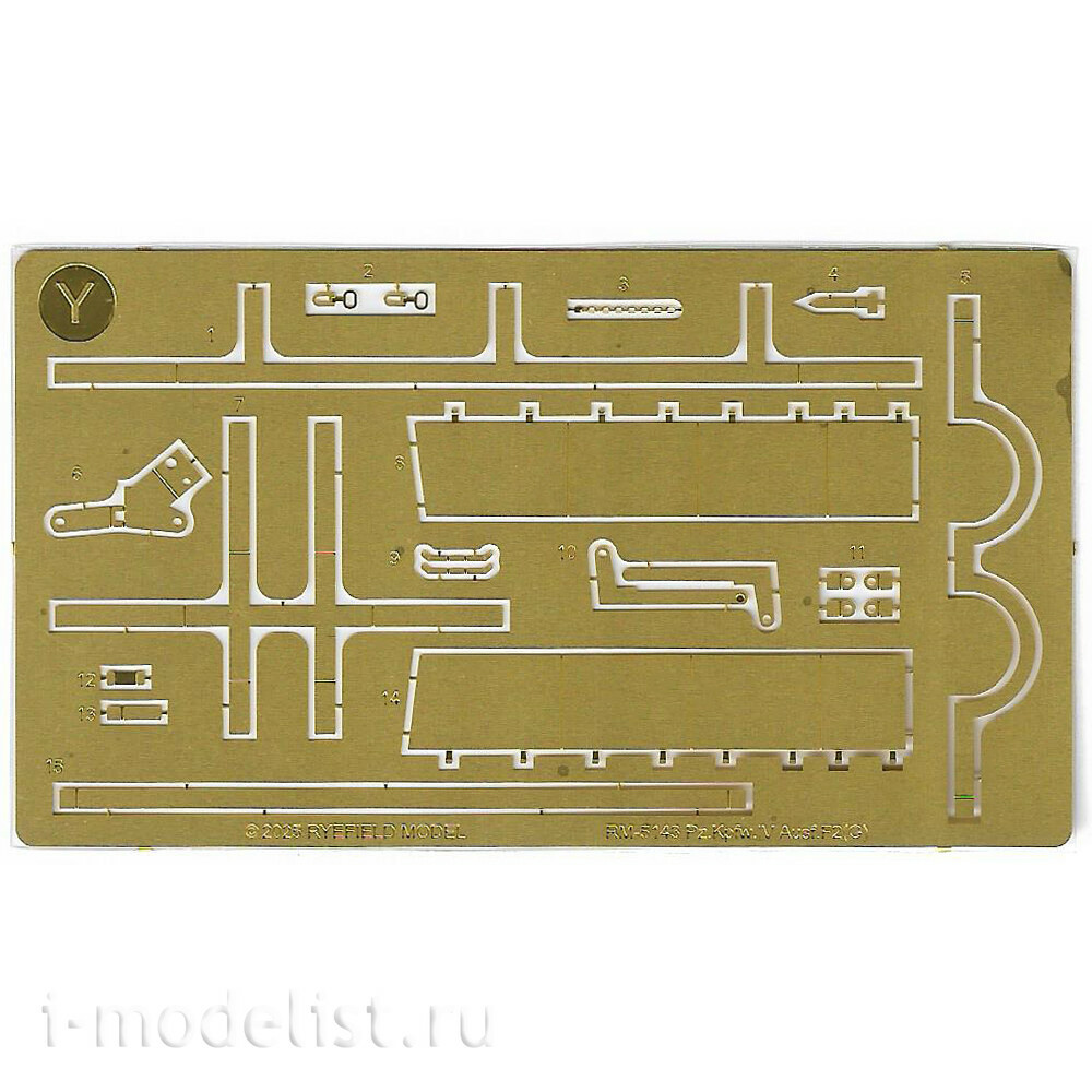 RM-5143 Rye Field Model 1/35 Notмецкий танк Sd.Kfz.161/1 Panzerkampfwagen IV Ausf. F2/G