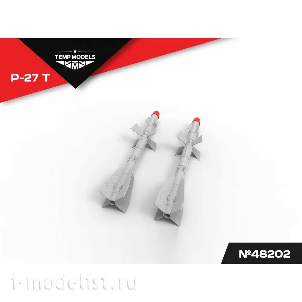 48202 TEMP MODELS 1/48 УправляеMay ракета Р-27 Т