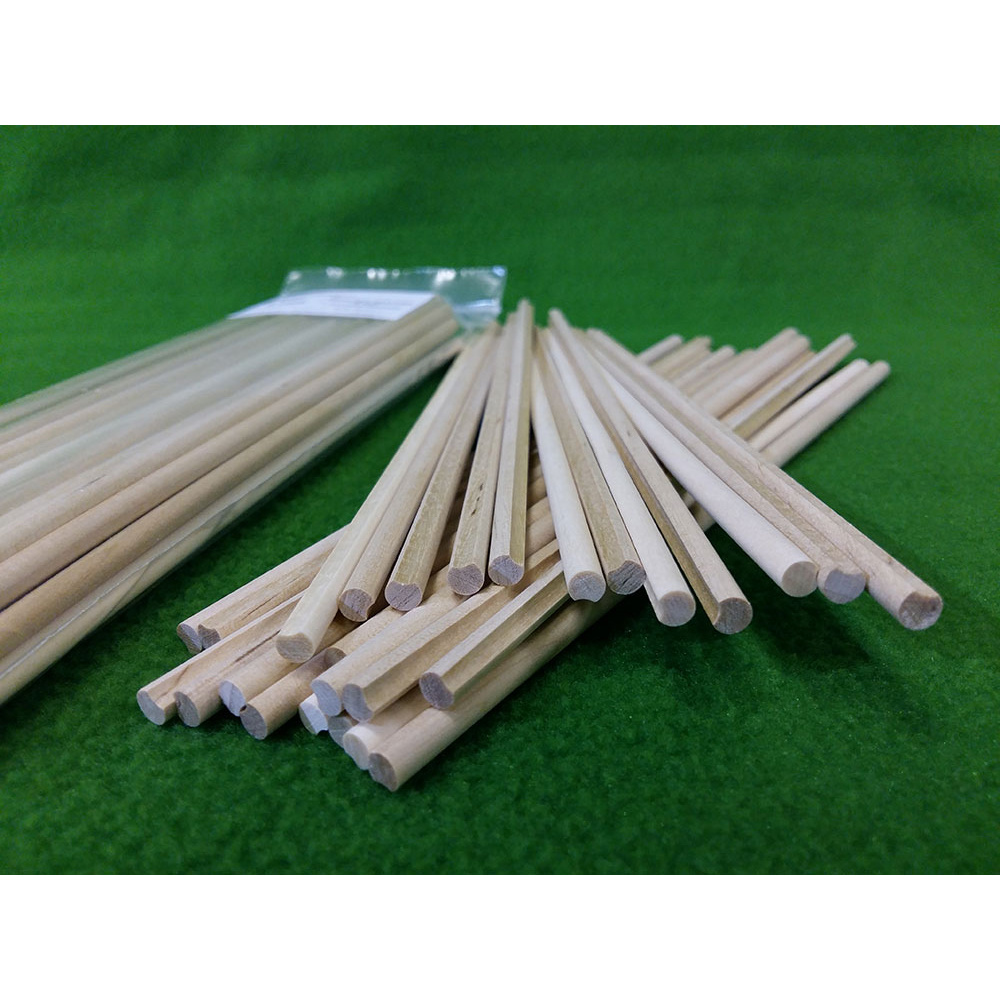 5102 Swmodel Stick round with chute (maturation) 5mm, length 200 mm, 50 PCs