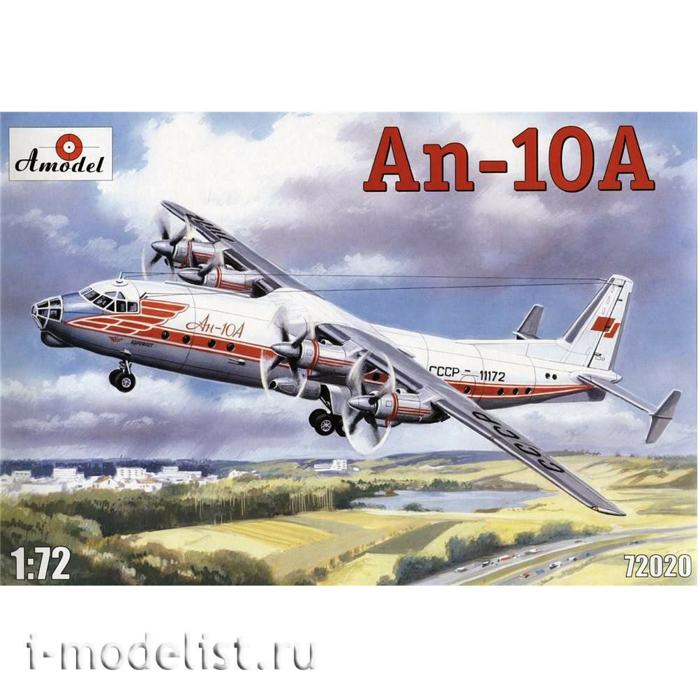 1/72 Amodel 72020 Antonov an-10A