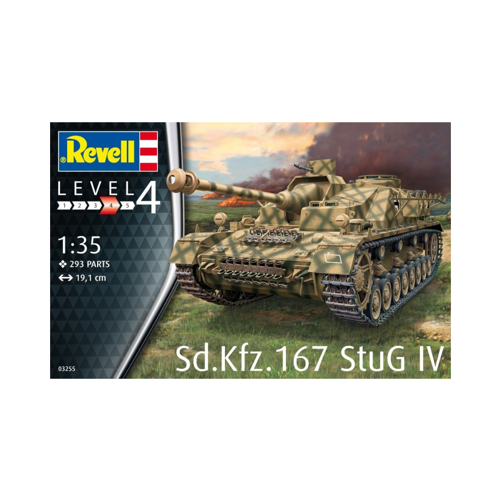 03255 Revell 1/35 German self-propelled artillery unit Sd.Kfz. 167 