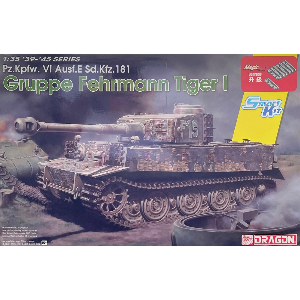 6484 Dragon 1/35 Tiger I Gruppe Fehrmann Tank