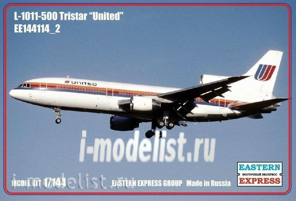 144114-3 Orient Express 1/144 Airliner L-1011-500 Tristar United