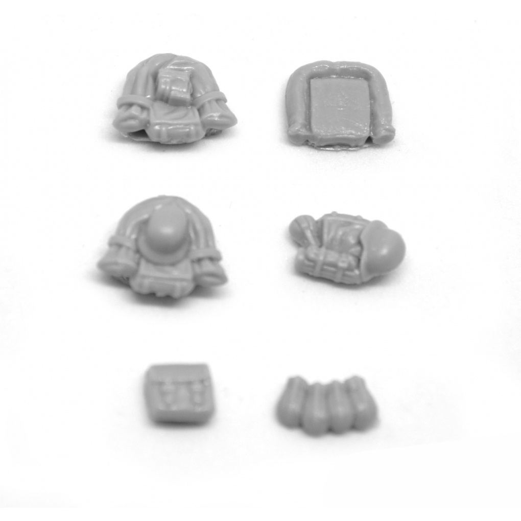 721806 Ram 1/72 ABT body kit equipment (Germany, WWII), 6 pcs.