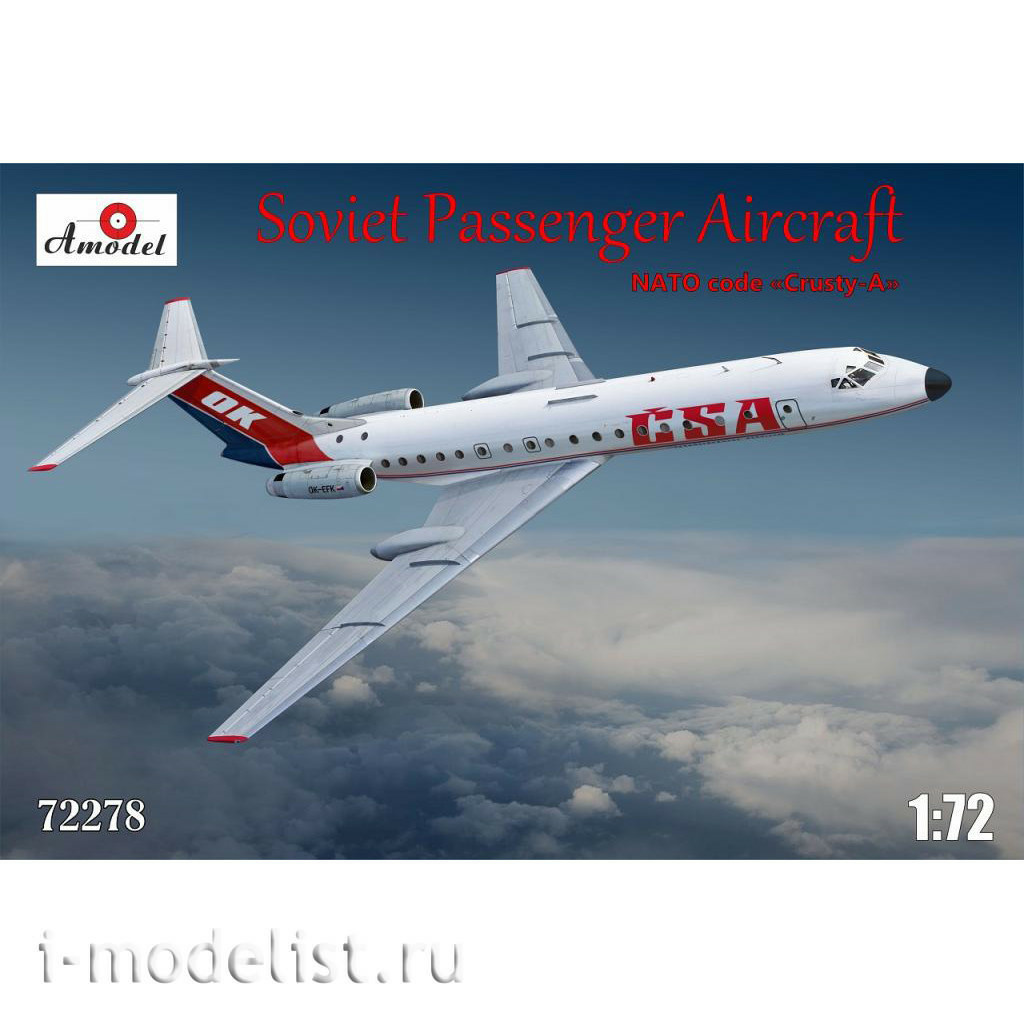 72278 Amodel 1/72 T-u-134A CSA