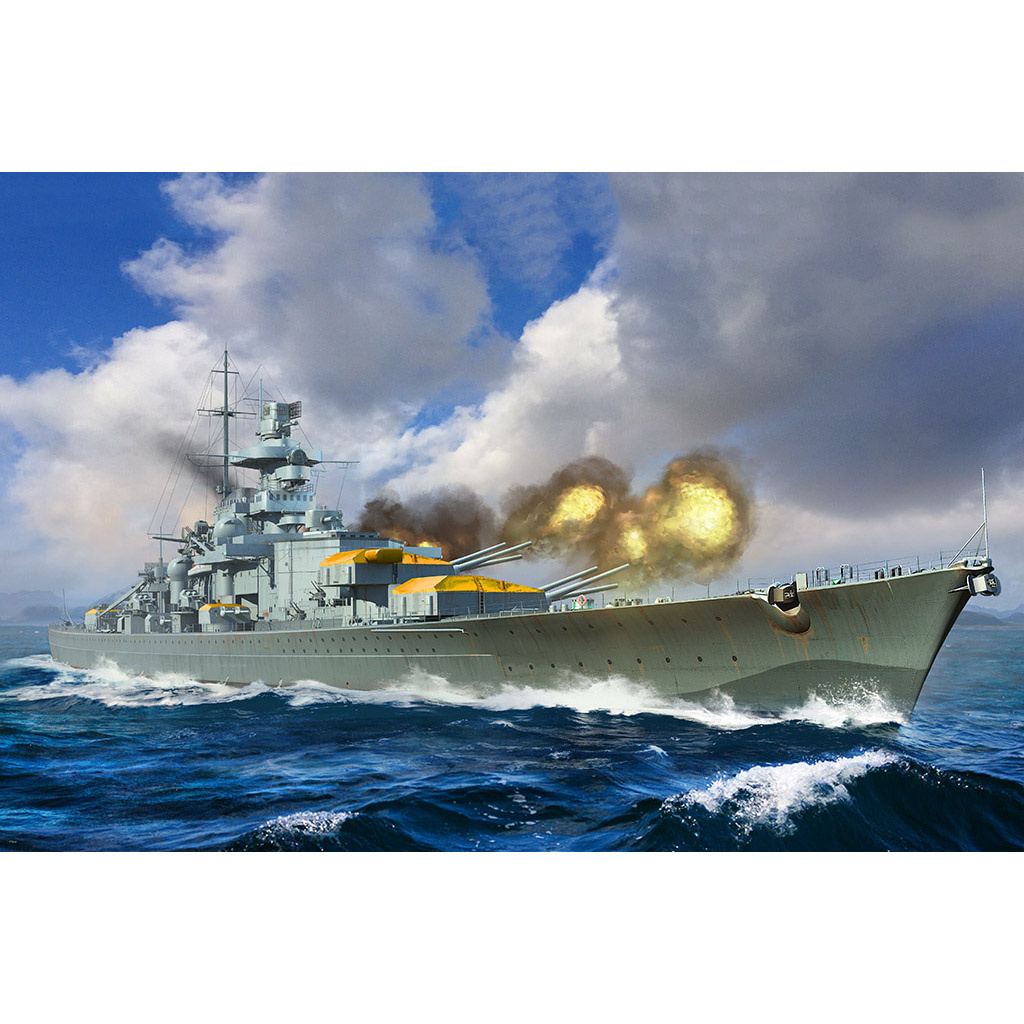 06736 Trumpeter 1/700 German battleship 
