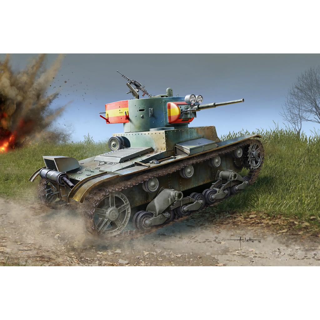 83810 HobbyBoss 1/35 Soviet T-26 Light InfantryTank Mod.1936/1937
