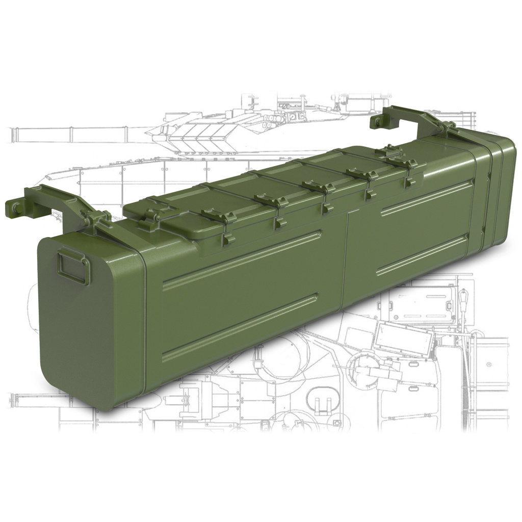 35286 Miniarm 1/35 Навесной ящик ЗиП для танка Т-90М и Т-72Б3М