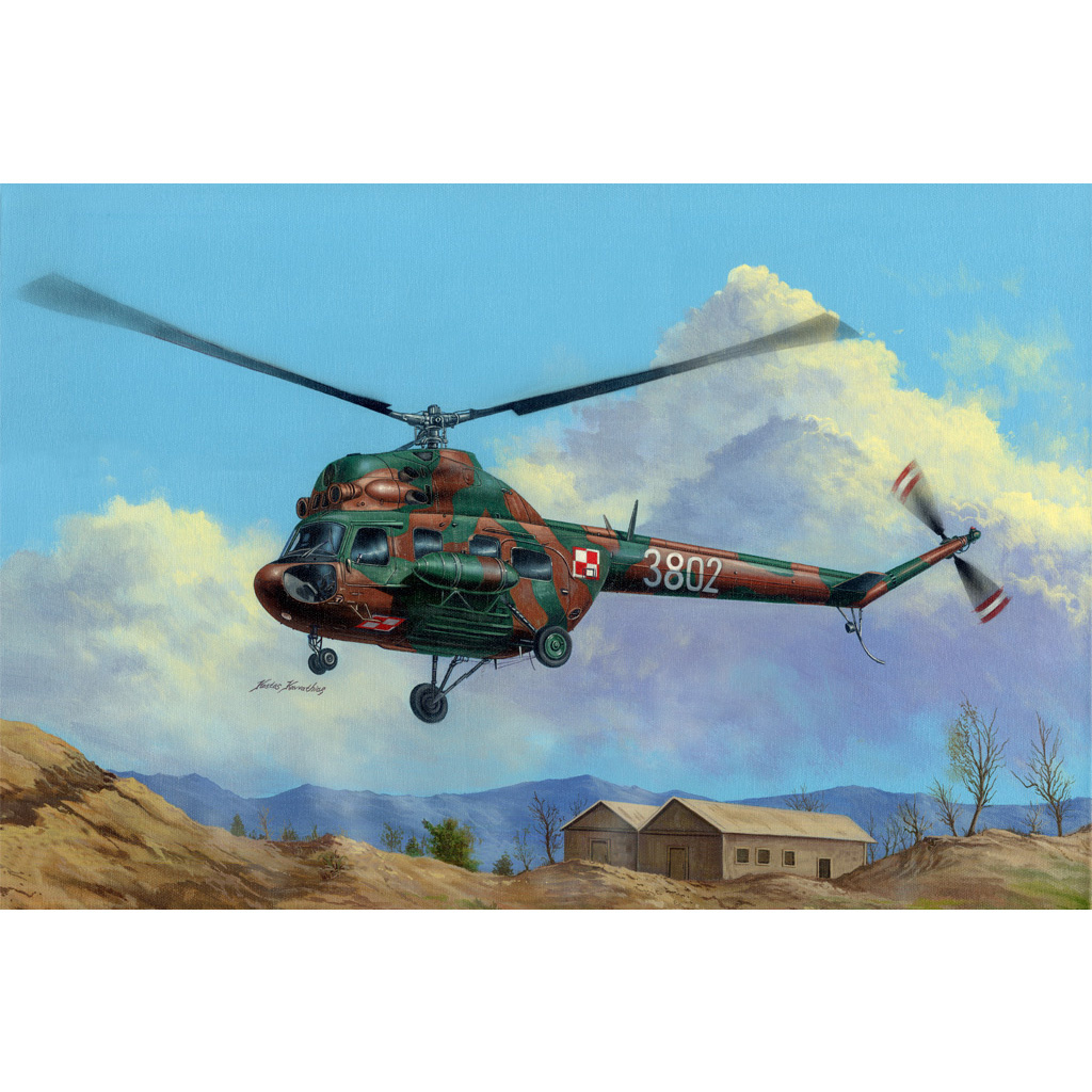 87241 HobbyBoss 1/72 Helicopter Mi-2T Hoplite