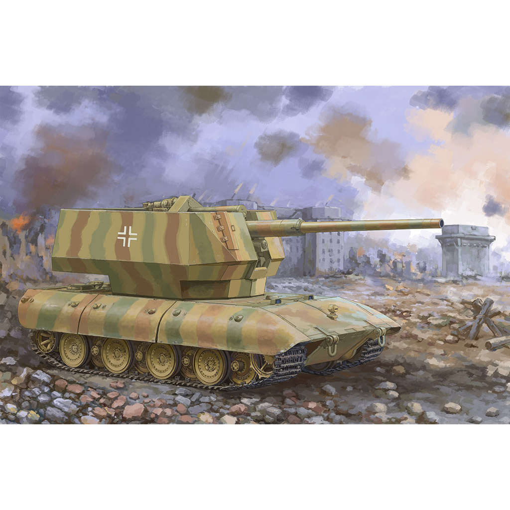 09585 Trumpeter 1/35 E-100 Flakpanzer w/12.8cm Flak 40