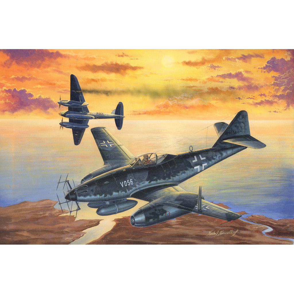 80374 HobbyBoss 1/48 Messerschmitt Me-262 A-1A/U2(V056)
