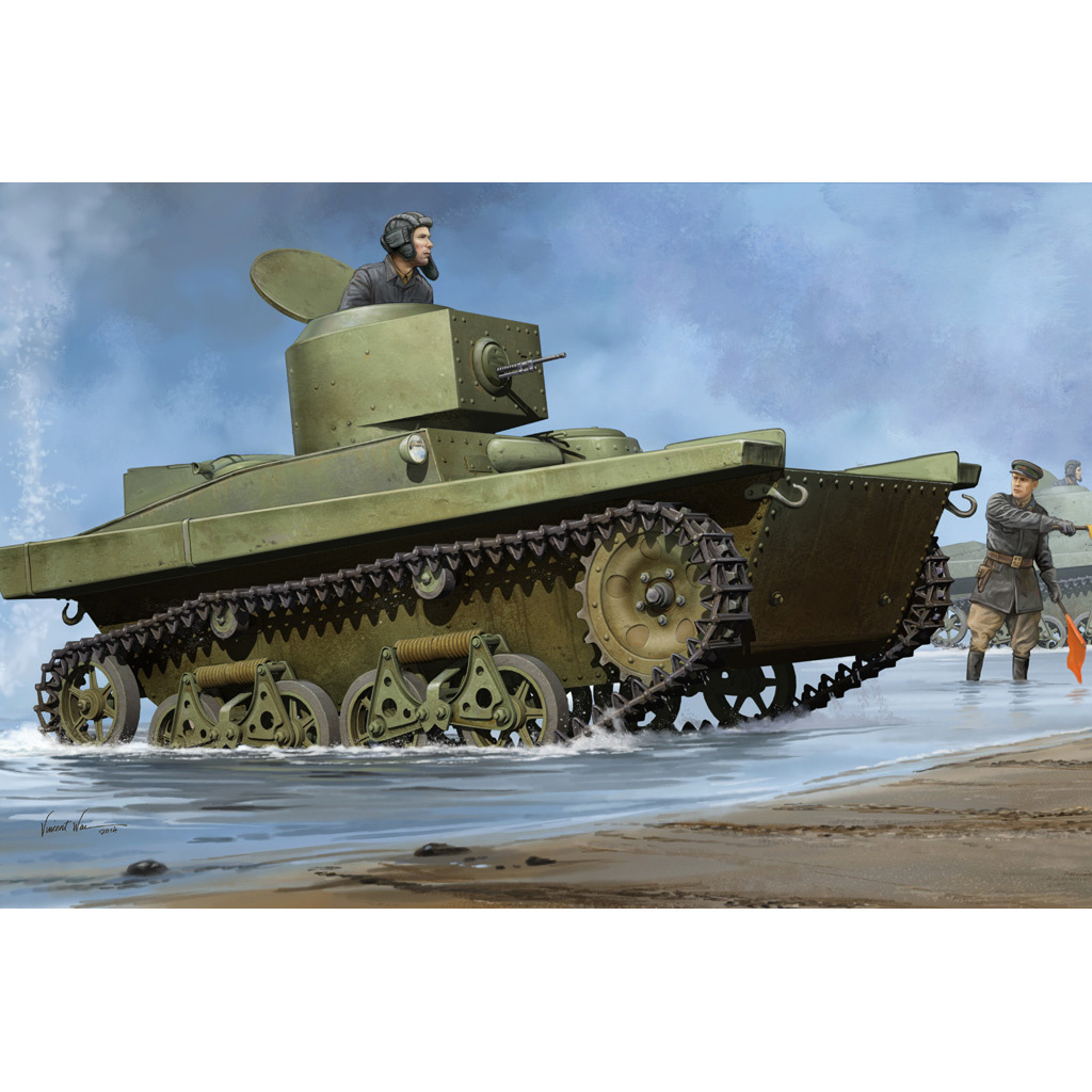 83819 HobbyBoss 1/35 Soviet T-37A Light Tank (Podolsk) 