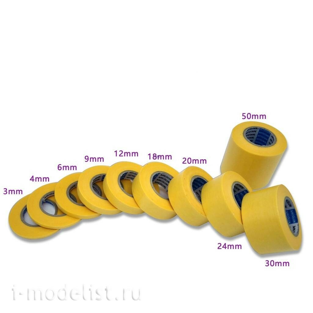 MW-T24 MANWAH Лента малярная 24 мм*18 м