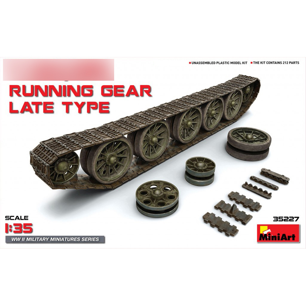 35227 MiniArt 1/35 Tank 34/85 Running gear late type