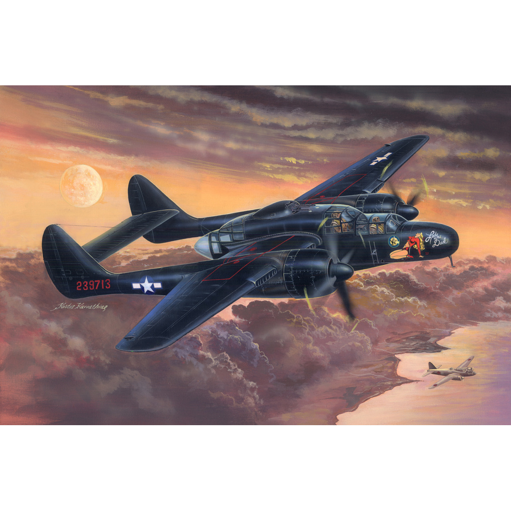 83209 HobbyBoss 1/32 Aircraft P-61B Black Widow