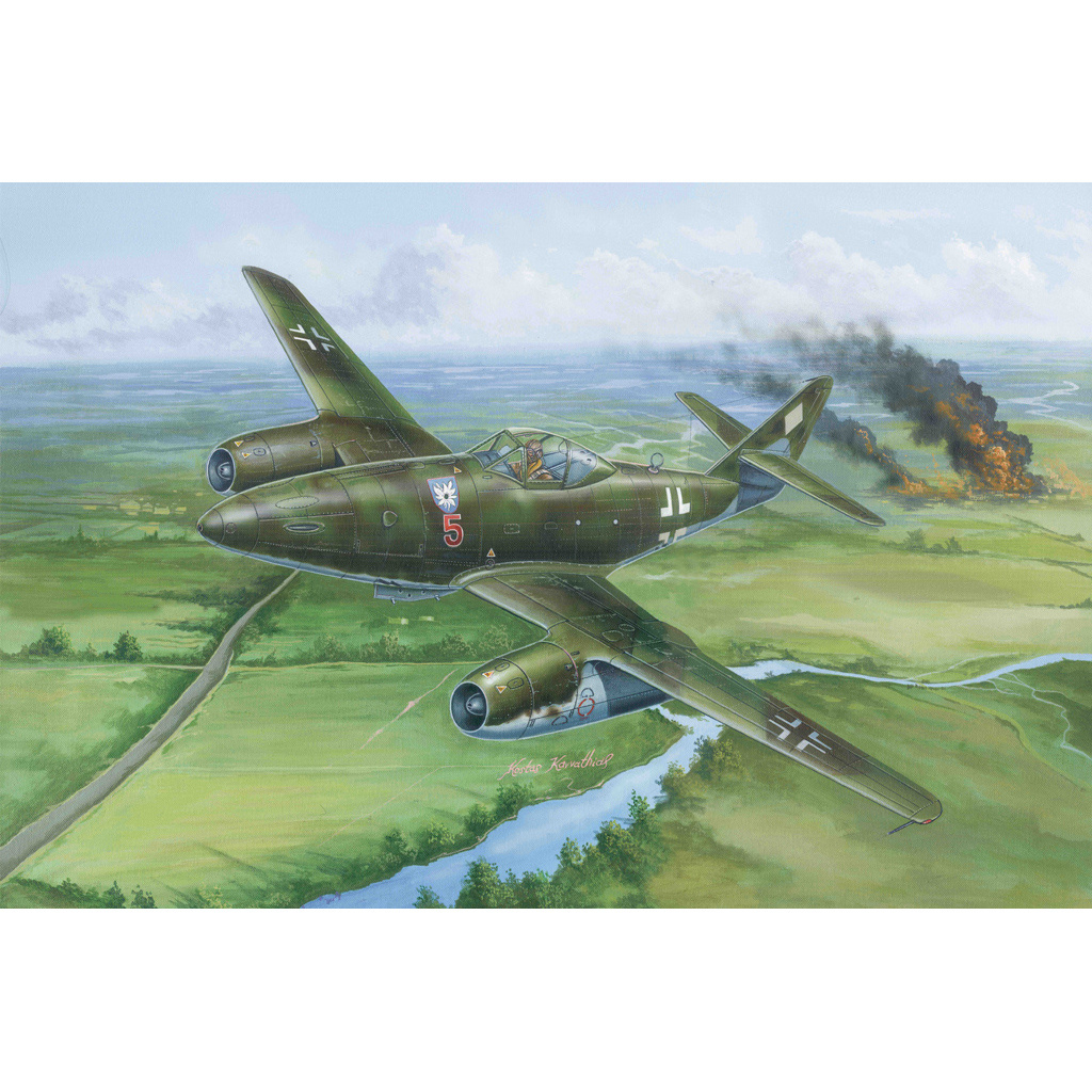 80370 HobbyBoss 1/48 Me 262 A-1a/U1
