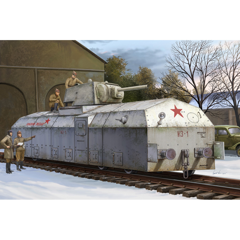 HobbyBoss 1/72 82912 Soviet draisine “Krasnaja Zvezda”