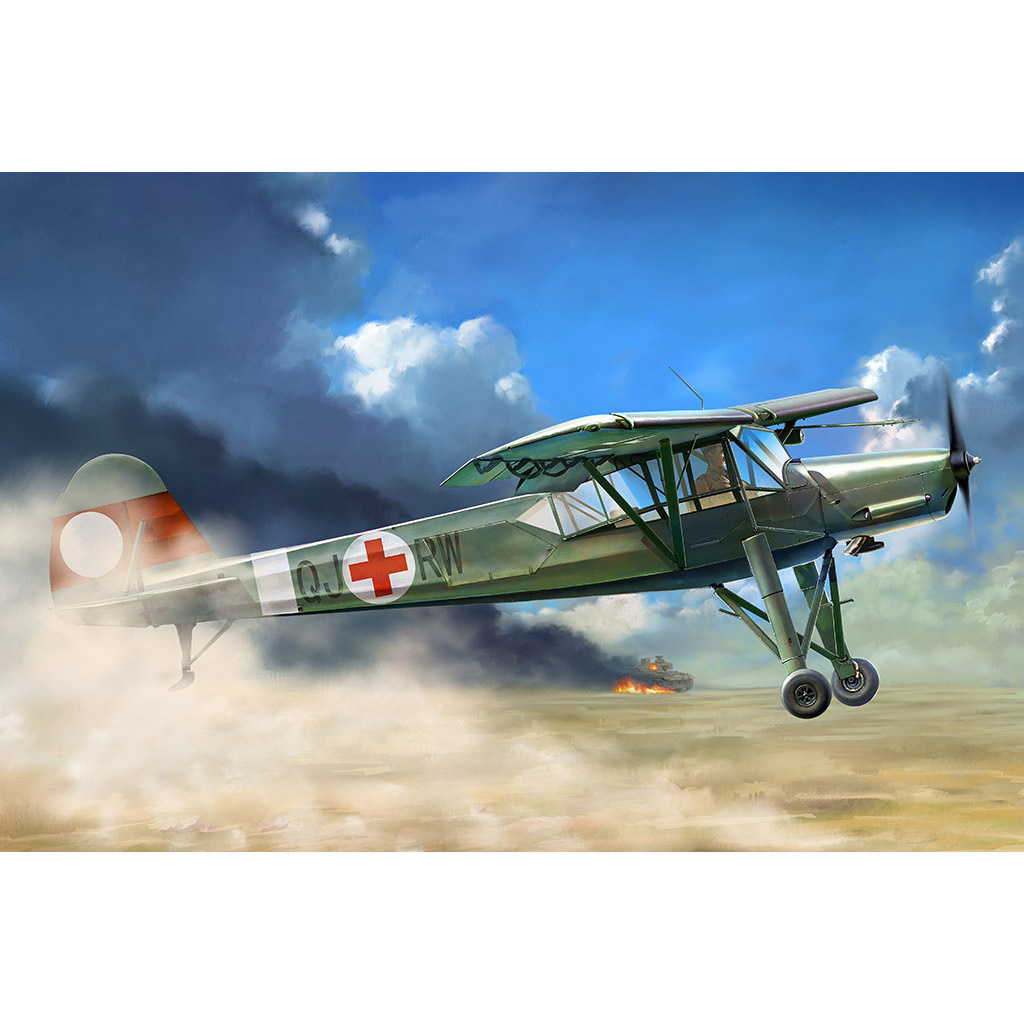 80182 HobbyBoss 1/35 Fieseler Fi-156 D-1 Storch