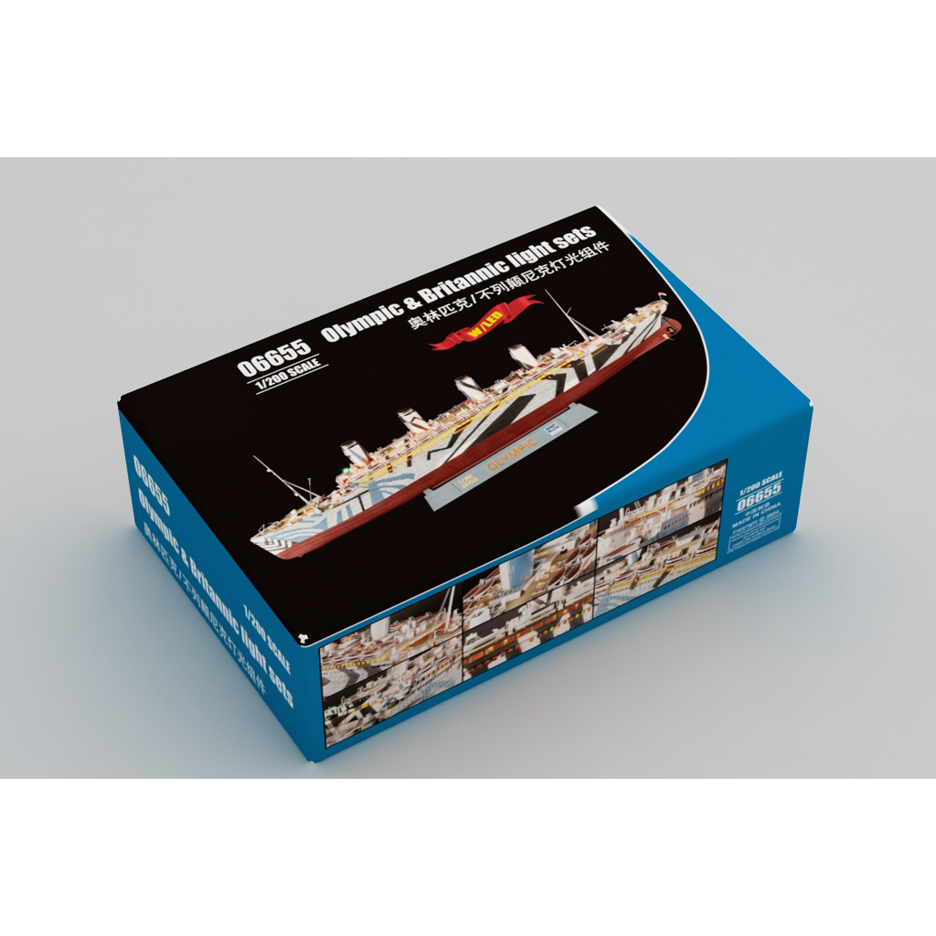 06655 Т$ач 1/200 Набор освmoreния для кораблей Олимпик и Британник 
