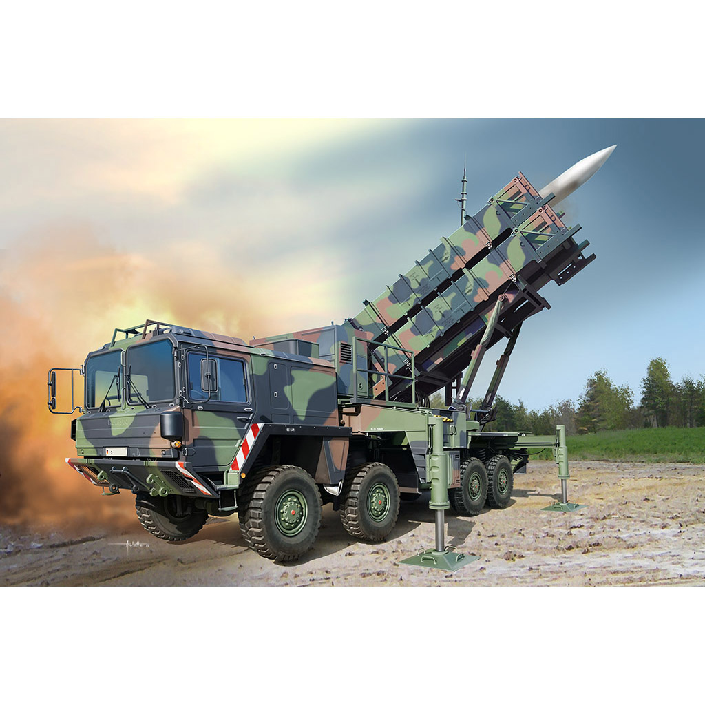 01088 Trumpeter 1/35 Patriot Abschussrampe auf 15t mil gl Br A1