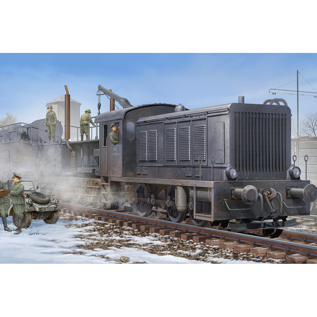 HobbyBoss 1/72 82913 German WR360 C12 Locomotive