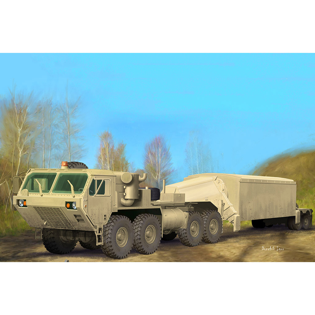 07177 Trumpeter 1/72 Tractor M983 with X-band radar AN/TPY-2