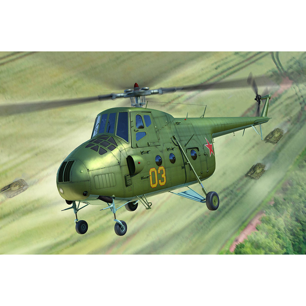 05816 Trumpeter 1/48 Mi-4 Hound Helicopter