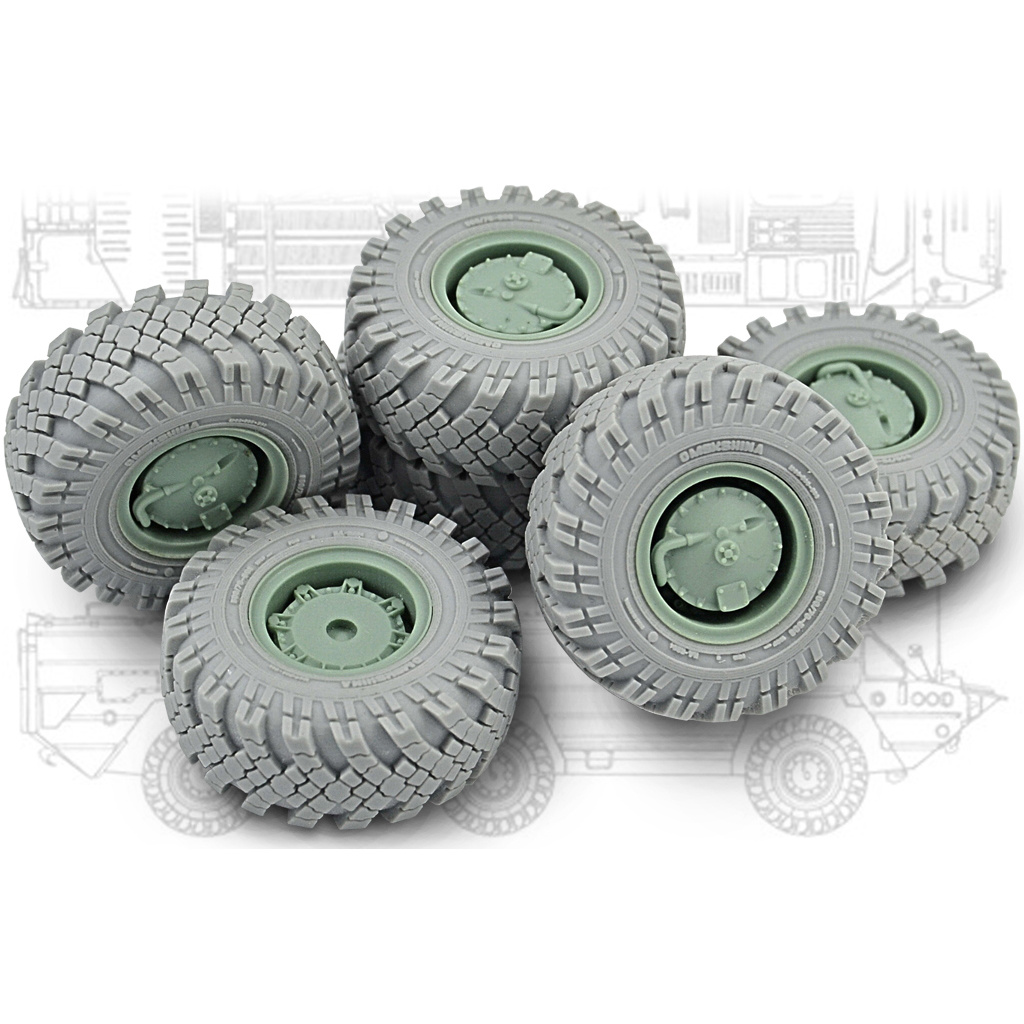 B35084 Miniarm 1/35 wheel Set for Sam 9K-33M 