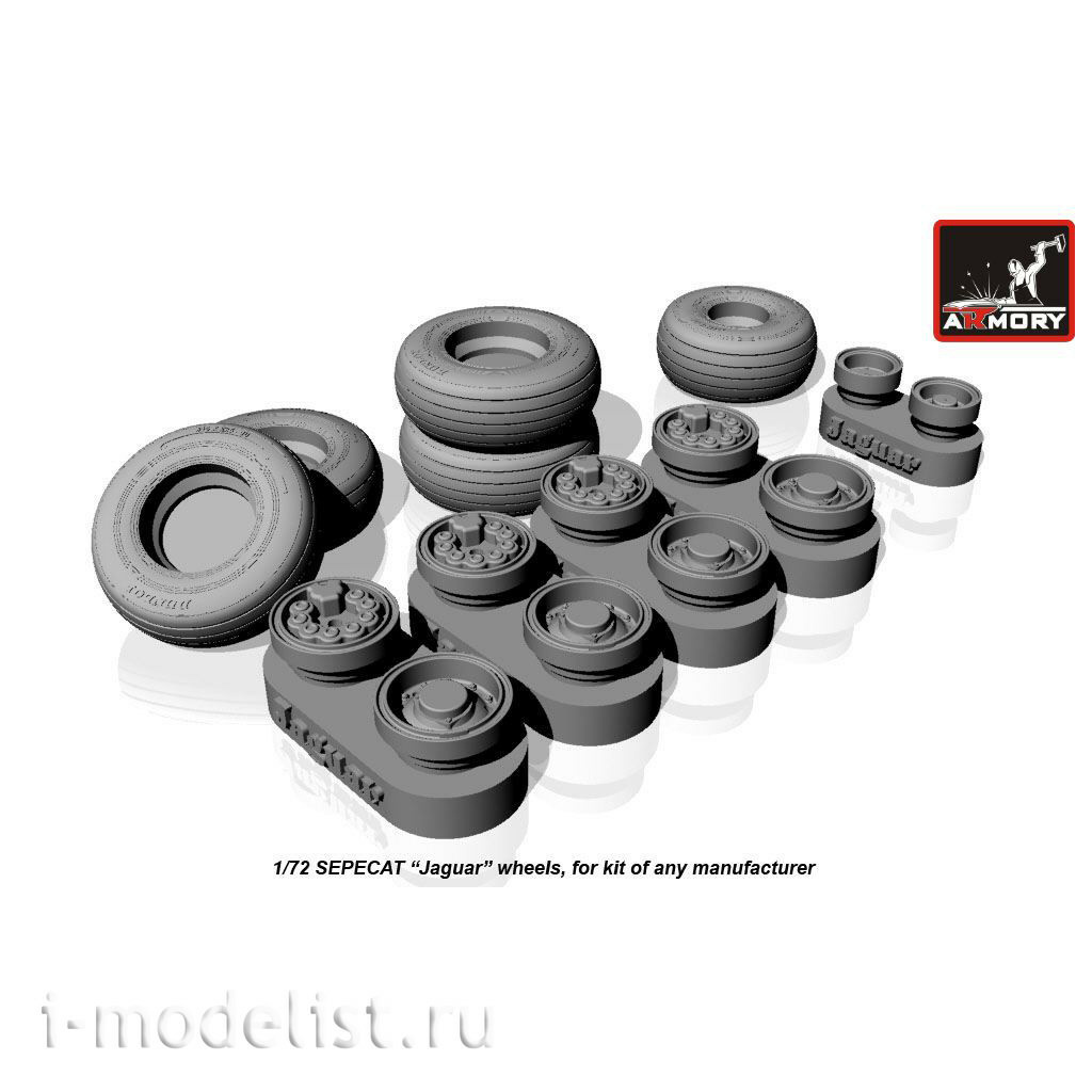 AW48502 Armory 1/72 Wheels for Sepecat 