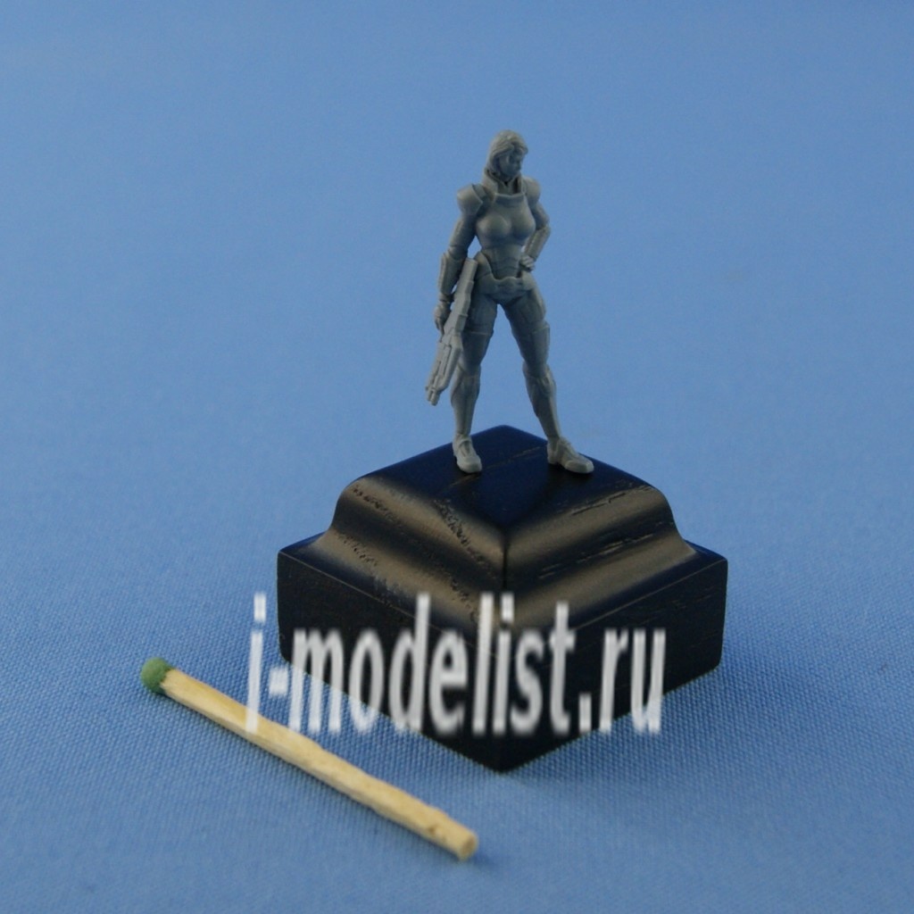 NS-F28002 North Zvezda 1/72 Savior of Galaxy (male) with wooden display base