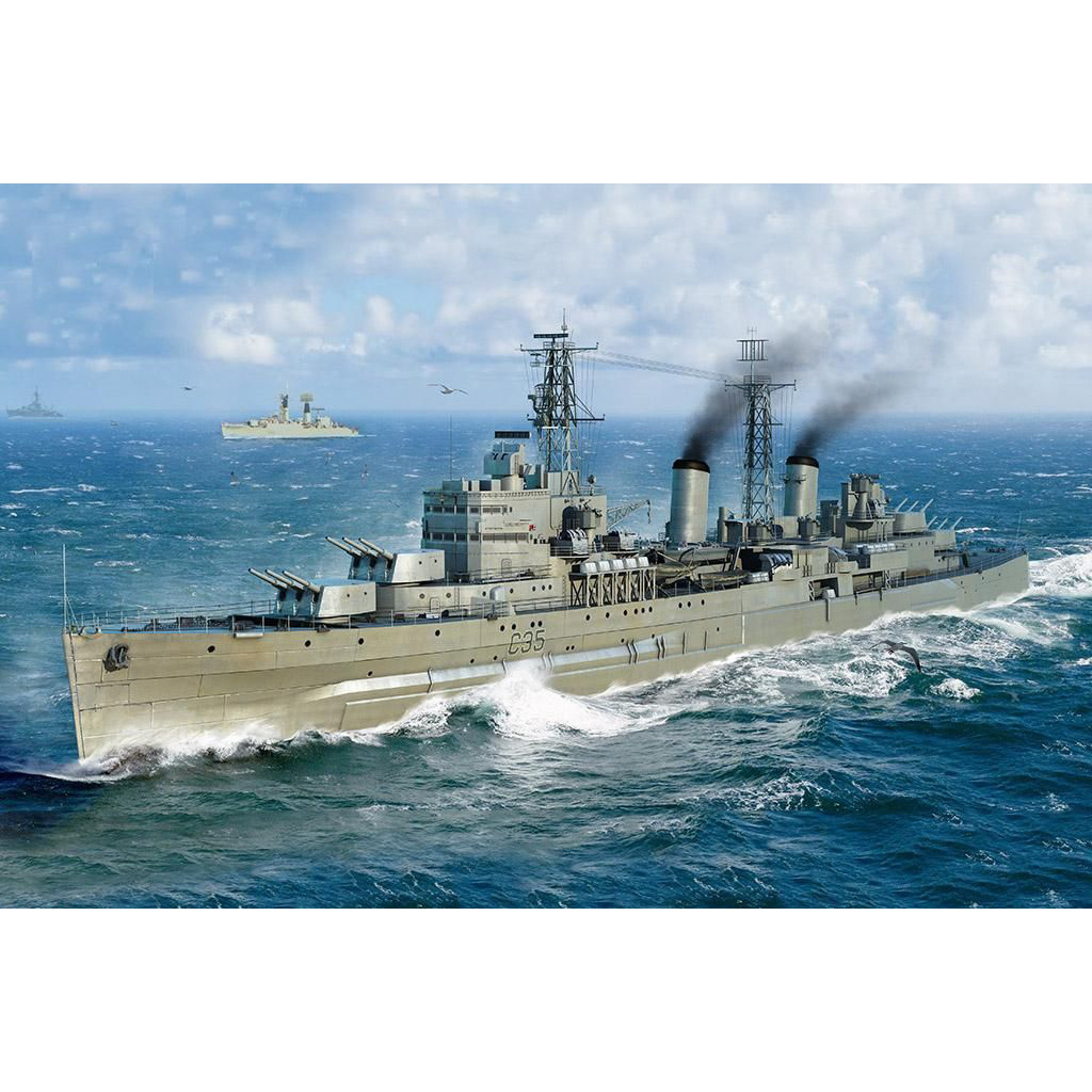 06702 Trumpeter 1/700 Belfast 1959