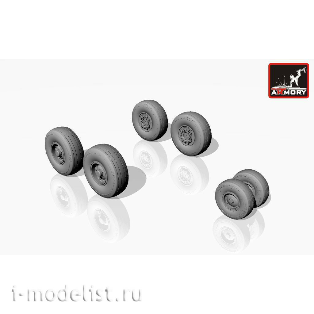 AW14302 Armory 1/144 Wheels for Lockheed C-130 Hercules, medium type