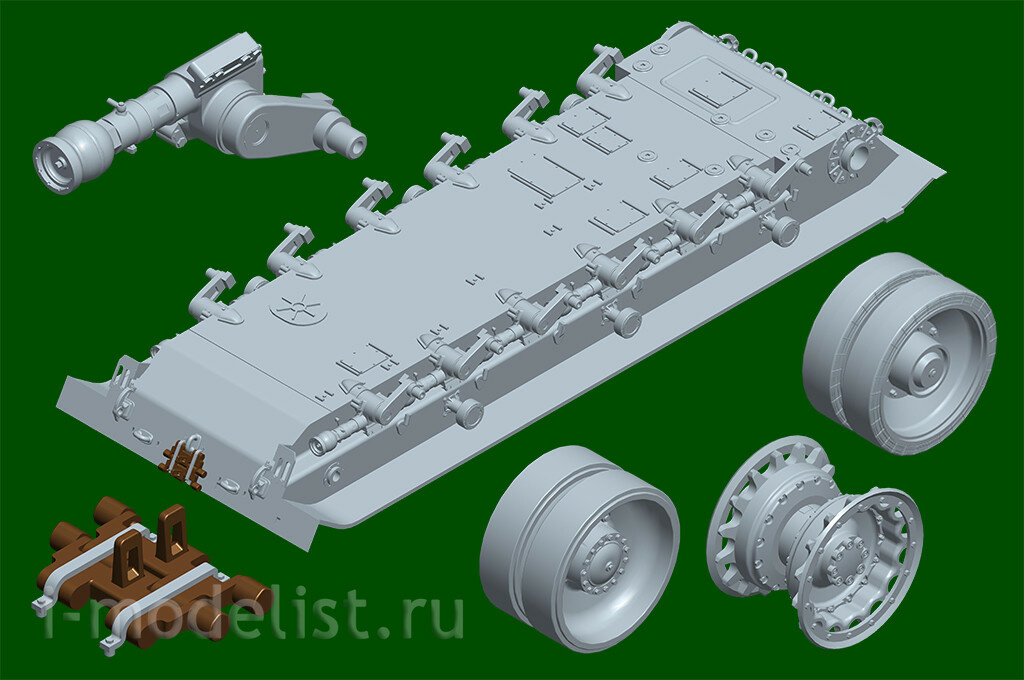 01093 Trumpeter 1/35 Anti-aircraft missile gun complex DB 96K6-S1 (on tracked chassis)