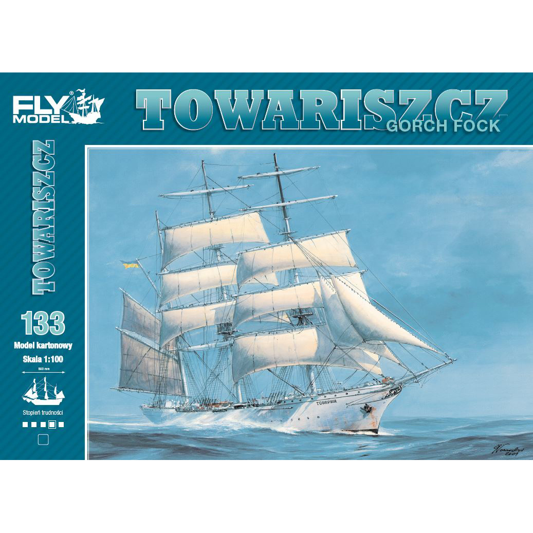 FL133 FLY Model 1/100 Training ship 
