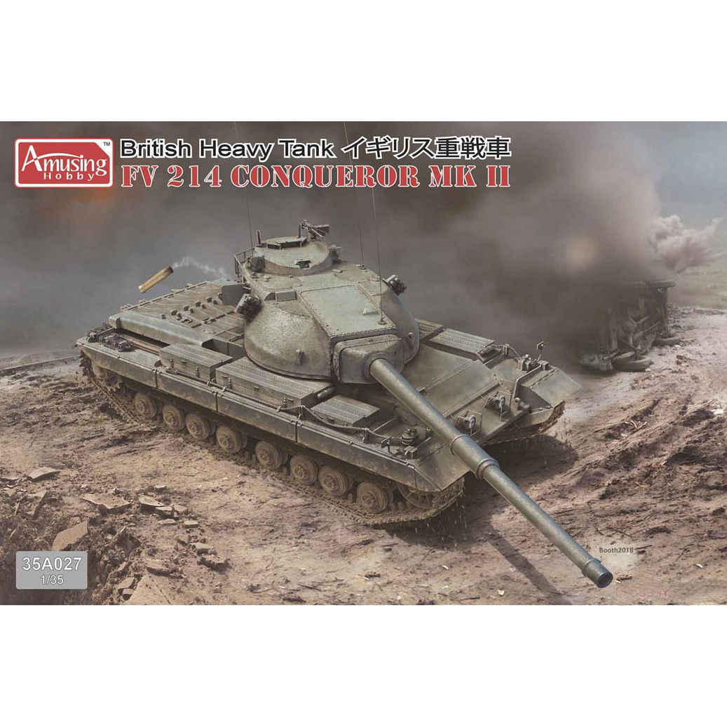 35A027 Amusing Hobby 1/35 British Heavy Tank FV 214 Conqueror MK II