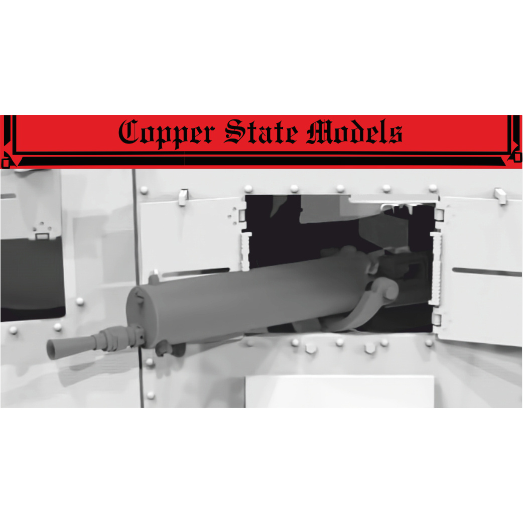 A35-013 Copper State Models 1/35 MG08 с креплением на подставке