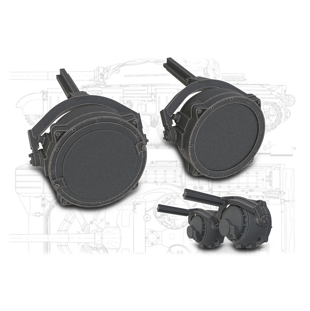 35270 Miniarm 1/35 Инфракрасный прожектор Л-4ГМ для Т-72Б, Т-64, Т-80 (4 шт.)