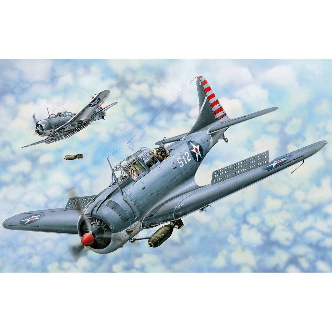 61801 I Love Kit 1/18 Bomber SBD-3/4 Dauntless
