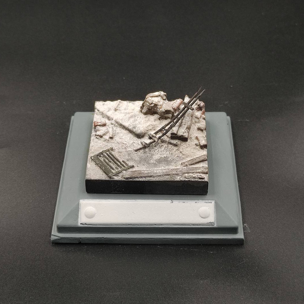 B03 artbaza 1/35 fragment of paving stones with fragments