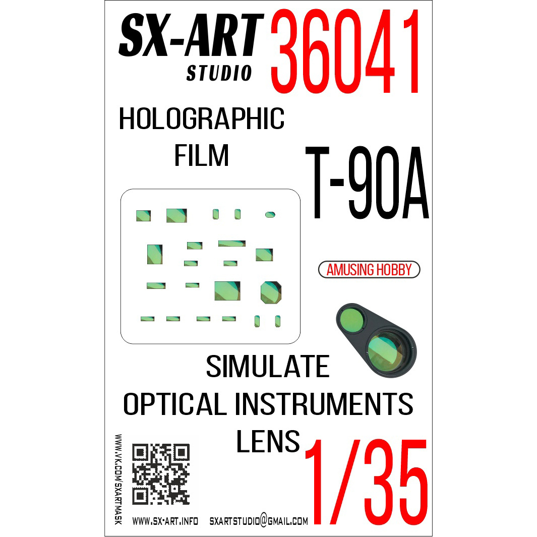 36041 SX-Art 1/35 Imitation of T-90A viewing devices (Amusing Hobby)