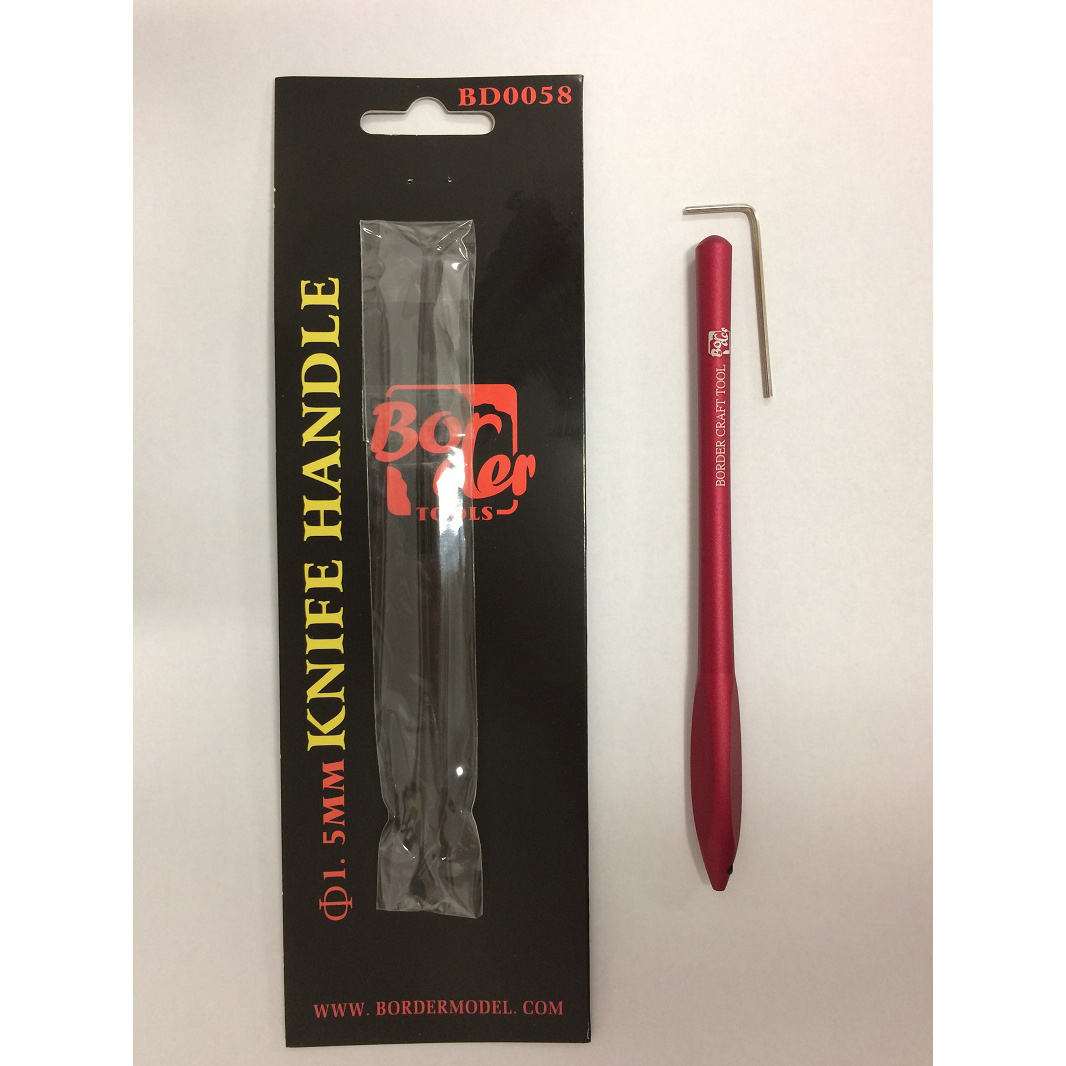 BD0058-R Border Model Metal Red Handle for Scraper