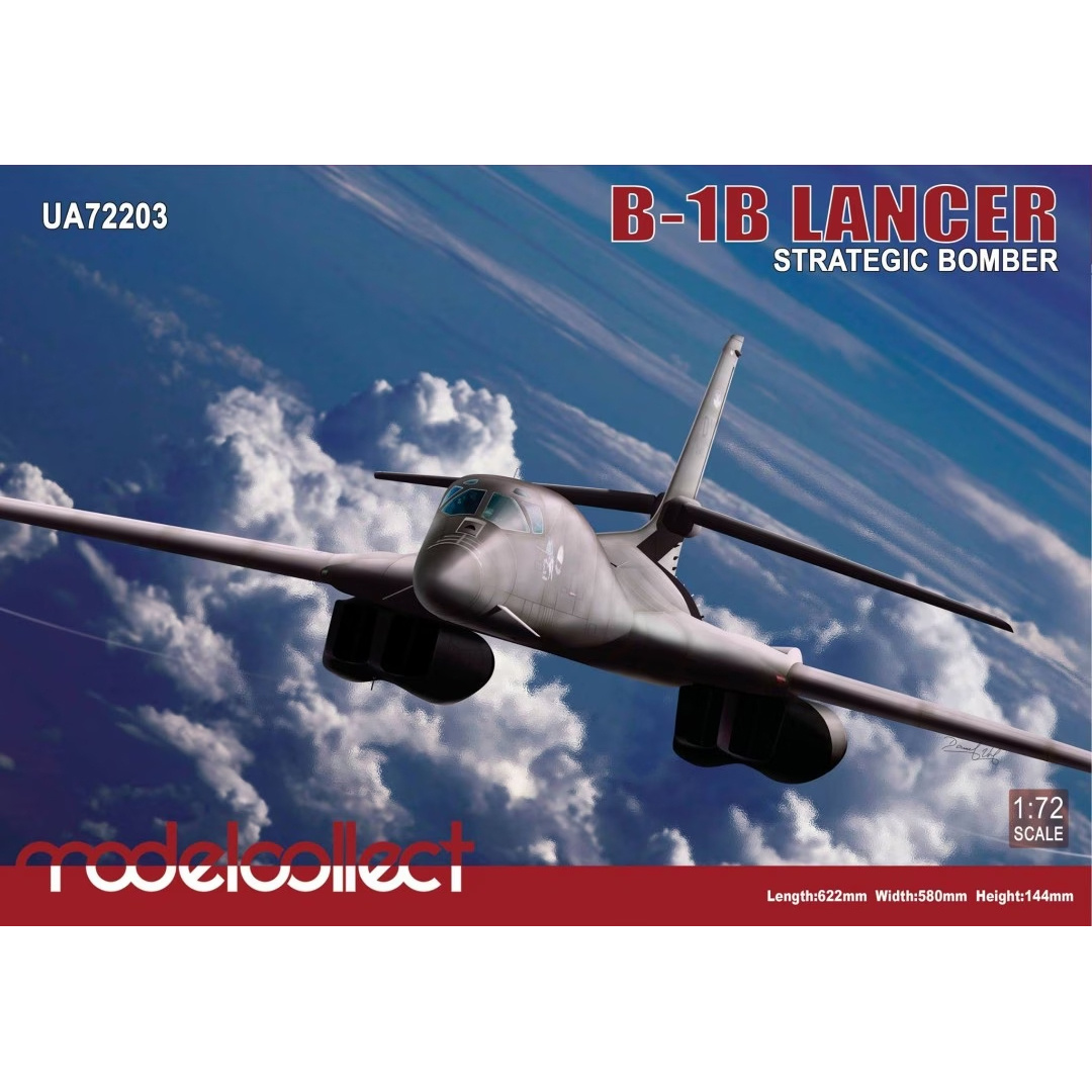 UA72203 Modelcollect 1/72 Стратегический бомбардировщик B-1B Lancer