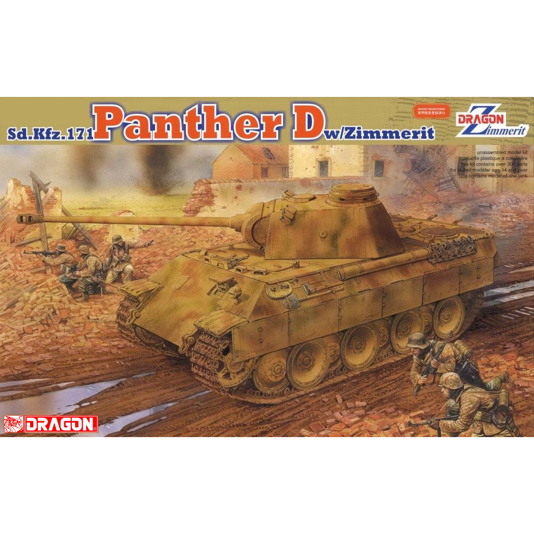 6428 Dragon 1/35 Sd.Kfz.171 Panther D w/Zimmerit