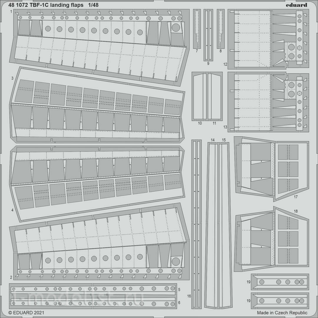 BIG49315 Eduard 1/48 Photo Etching Kit for TBF-1C