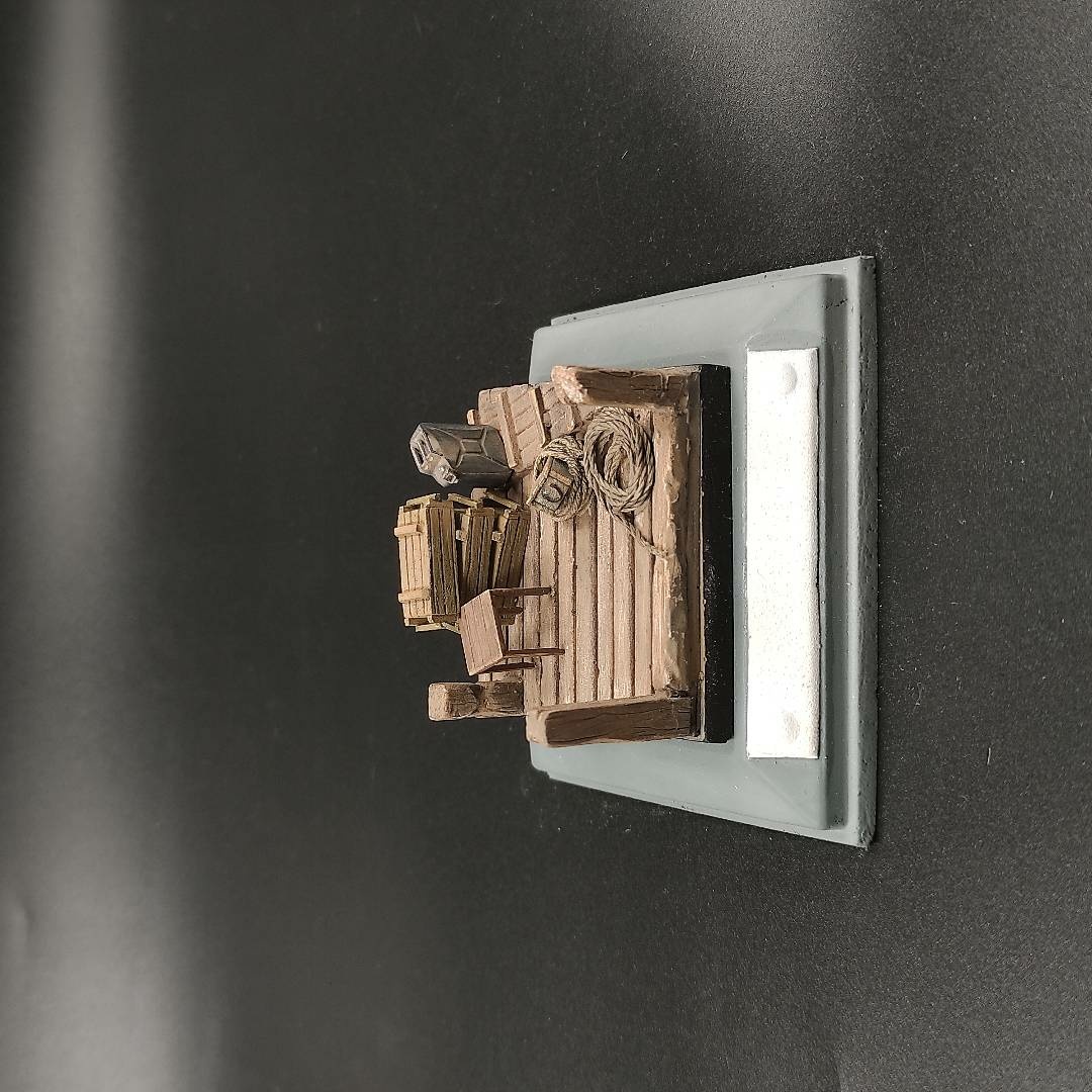 B06 artbaza 1/35 Fragment of a plank pier