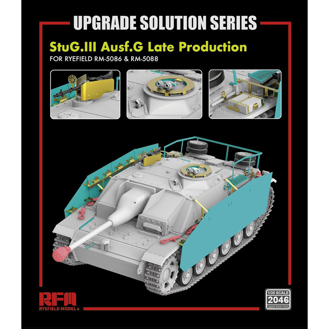 RM-2046 Rye Field Model 1/35 Detailing kit for self-propelled gun StuG.III Ausf.G