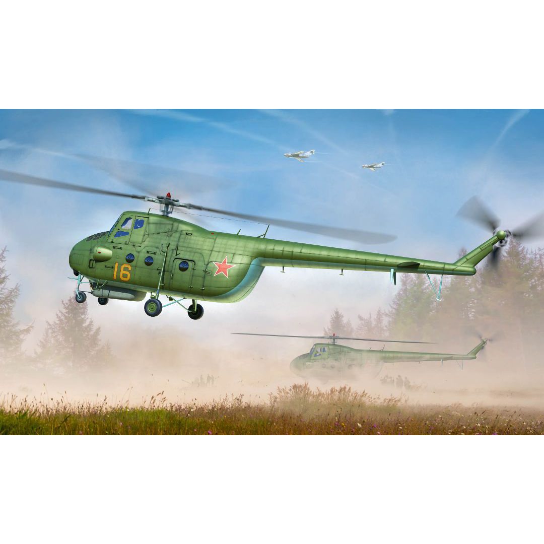 05817 Trumpeter 1/48 Mi-4A Hound Helicopter
