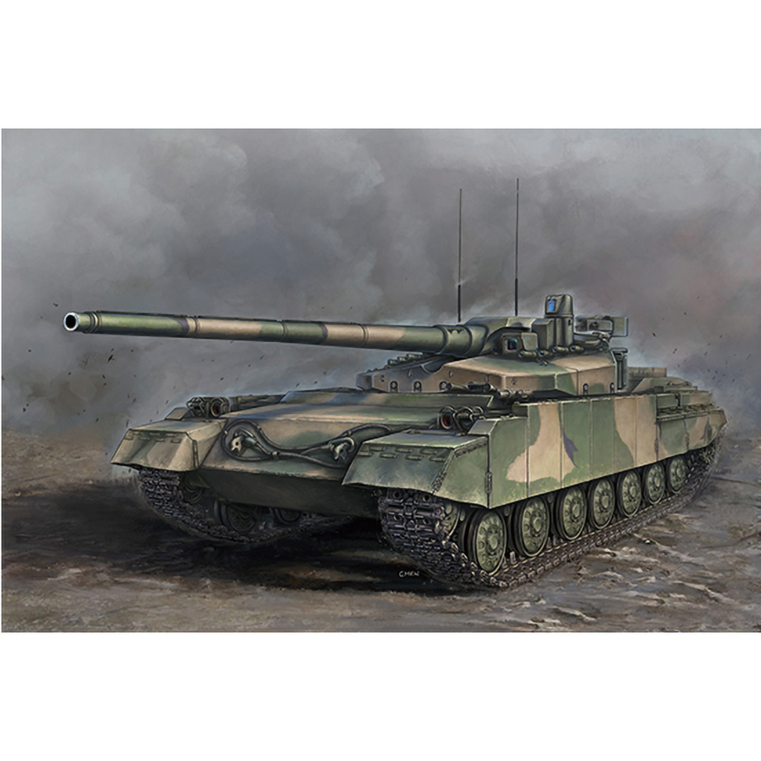 09607 Trumpeter 1/35 Tank Object 490A
